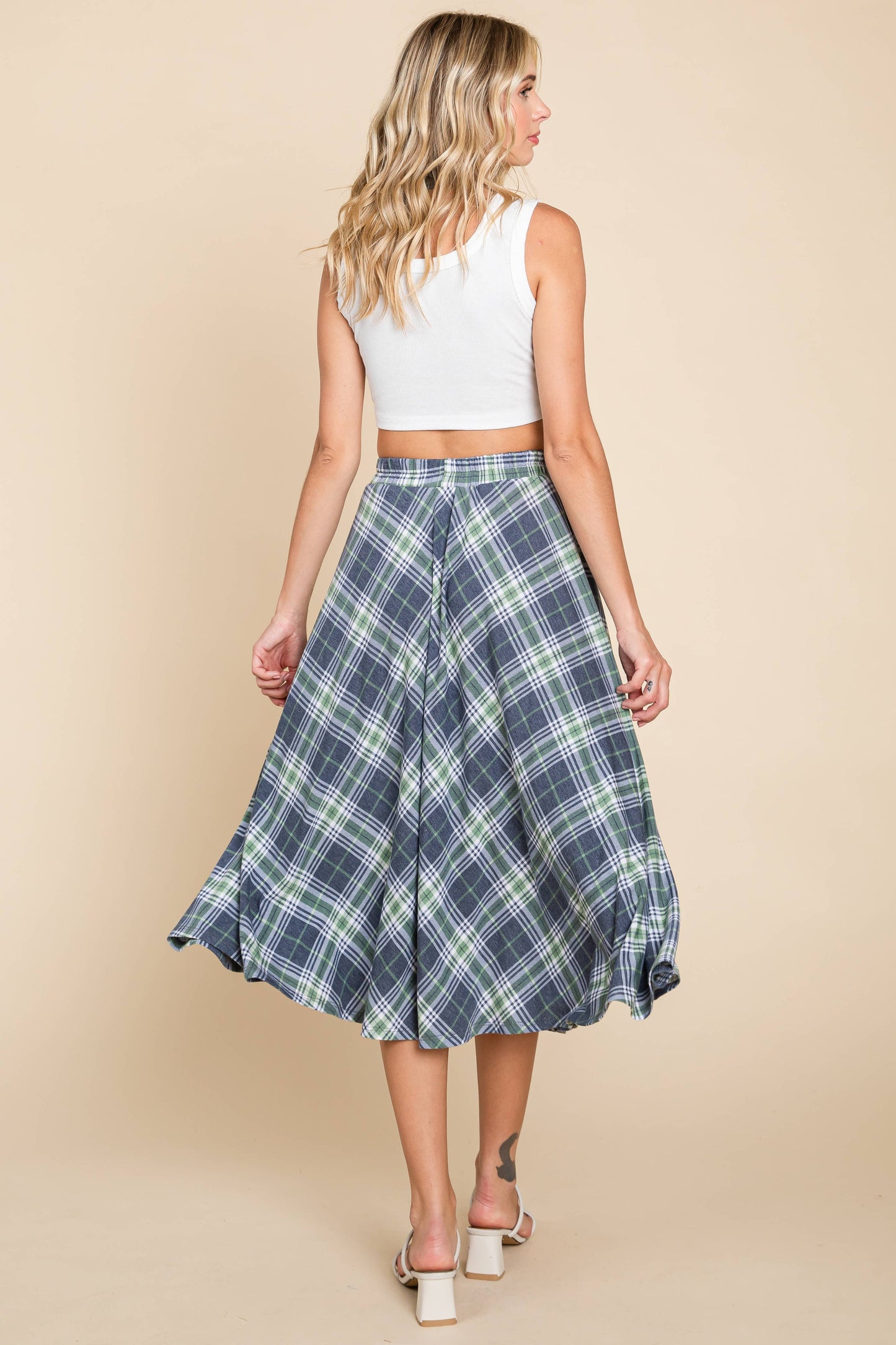 The Sally Skirt - Plaid