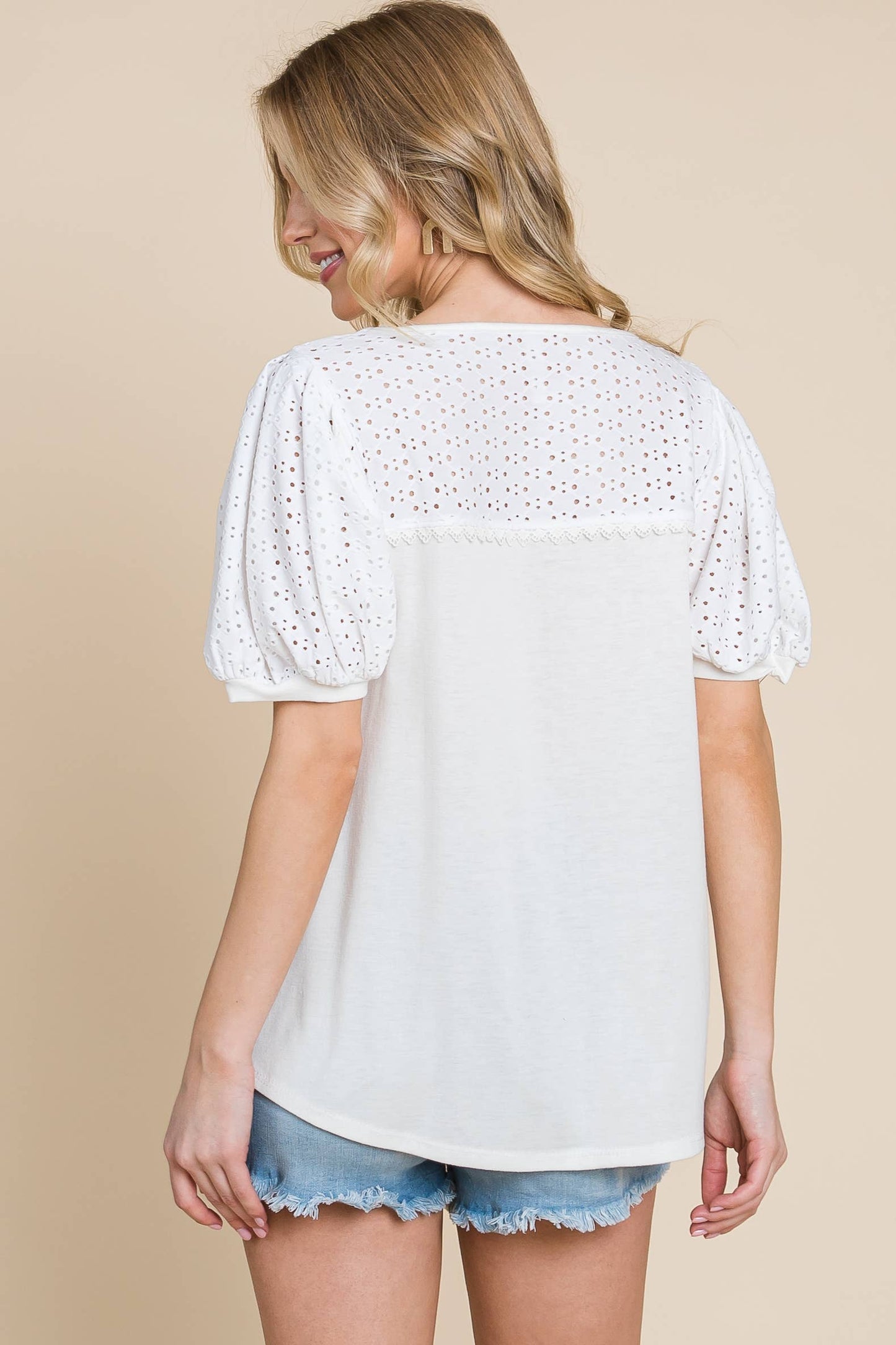 The Tamara Shirt - Ivory