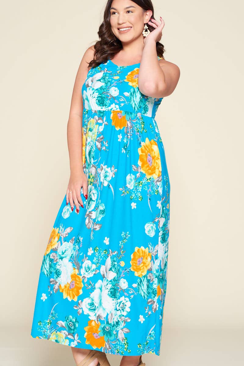 The Tanleigh Dress -Turquoise